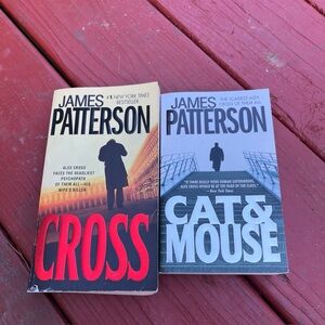 James Patterson Two Book Paperback Lot Cross And Cat And Mouse
